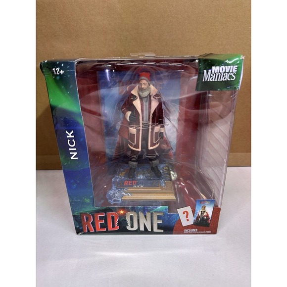 The Unbranded Brand Other - Official Red One Nick 6-Inch Action Figure  Collectible Card & Display Base NEW